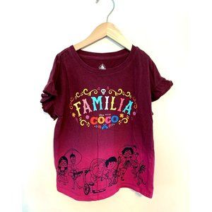 Disney Pixar COCO Familia hombre girls shirt-top size 8yrs
